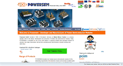 Desktop Screenshot of powersem.net